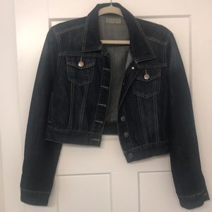 Cropped Jean Jacket
